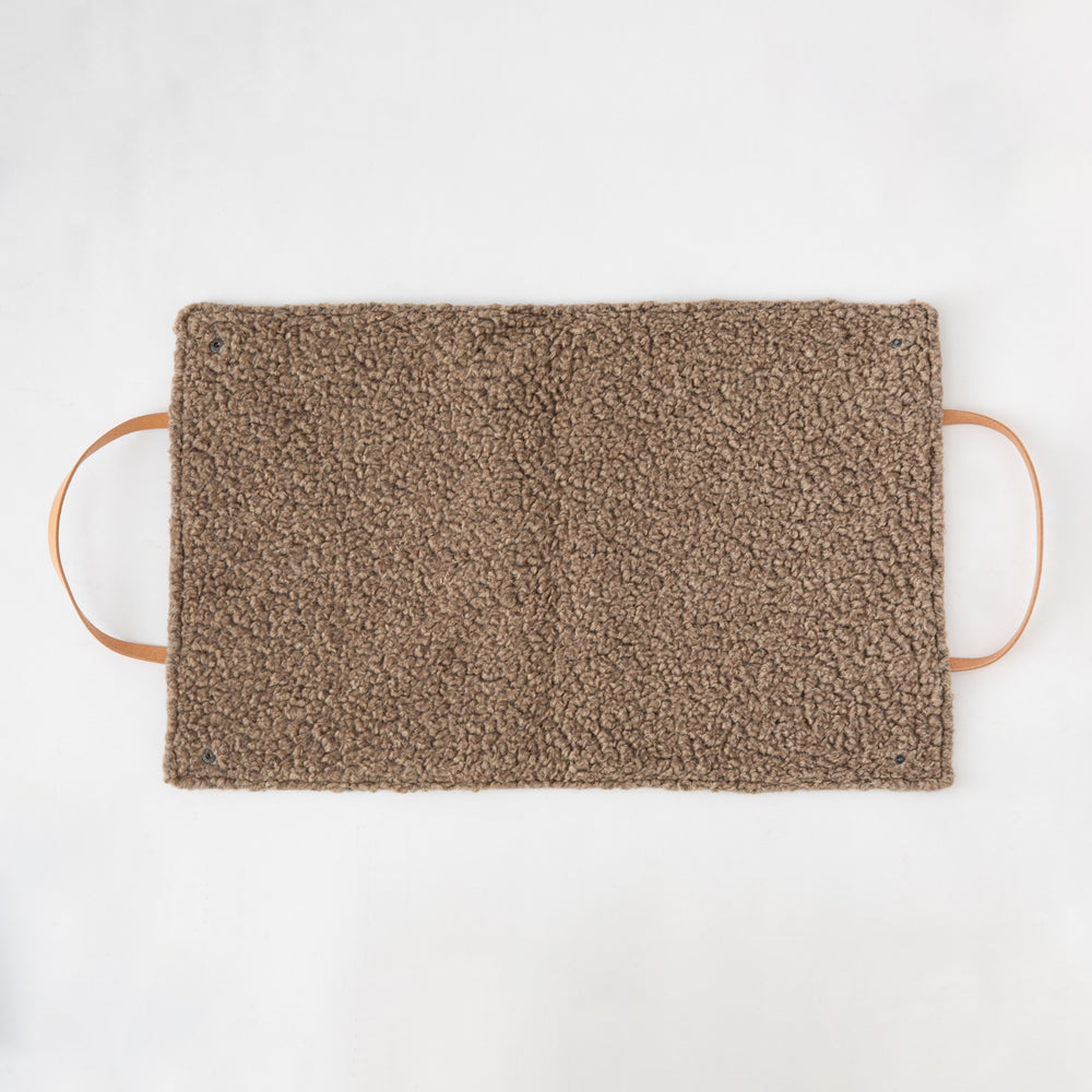 Steve Recycled Wool Dog Travel Mat