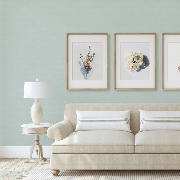 Burlap Textured Peel and Stick Wallpaper