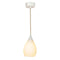 Drop One Pendant Light  option Natural White Gloss