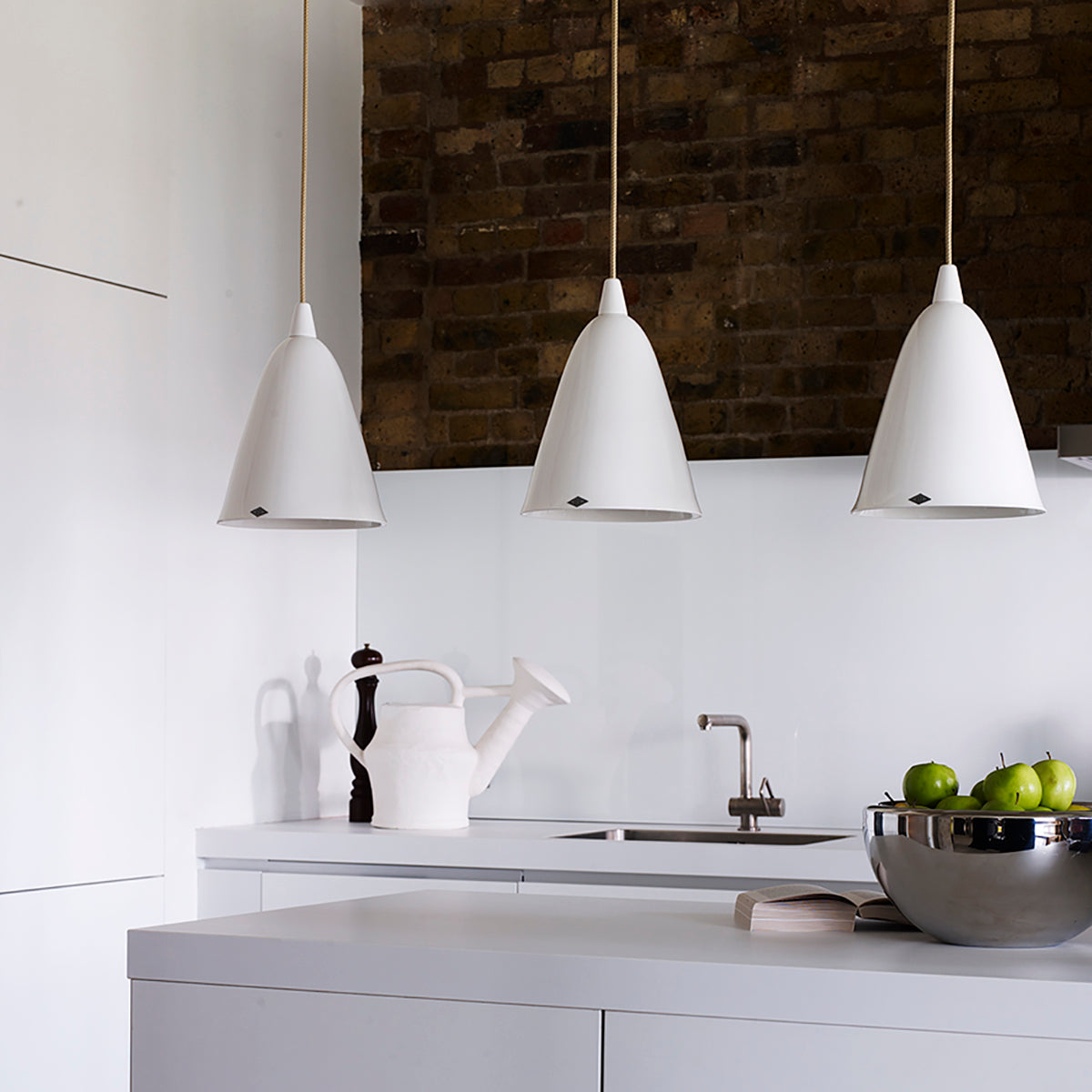 Original BTC Hector Pleat Pendant Light