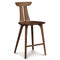 Estelle Counter Stool  option Natural Walnut