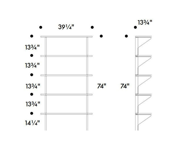 Kaari Shelving REB 009