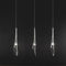Calle Linear Pendant Light  option Three Lights