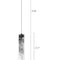 Frame Cylinder Pendant Light  option Large: 3.9 in diameter