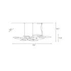 I Lucci Argentati LED Pendant Light