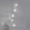 Mizu Cluster Pendant Light  option Five Lights