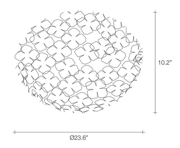 Orten'zia Flush Mount - Thumbnail 5