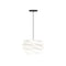 Carmina Mini Pendant Light  option Black Hardwired with Canopy