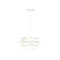 Carmina Mini Pendant Light  option White Hardwired with Canopy