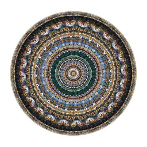 Mexico City Round Rug