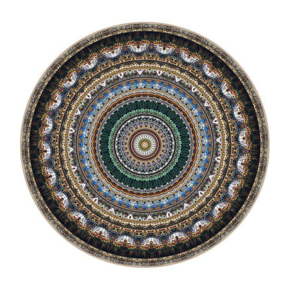 Mexico City Round Rug