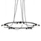Aro Round Pendant Light  option Five Lights