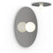 Bola Disc Flush Mount  option Gunmetal/Black Chrome