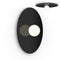 Bola Disc Flush Mount  option Matte Black