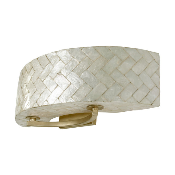 Shell Radius Bathroom Vanity Light