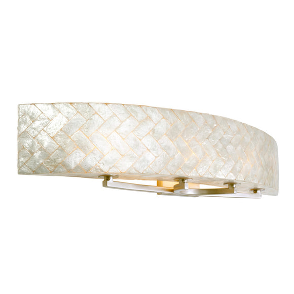 Shell Radius Bathroom Vanity Light