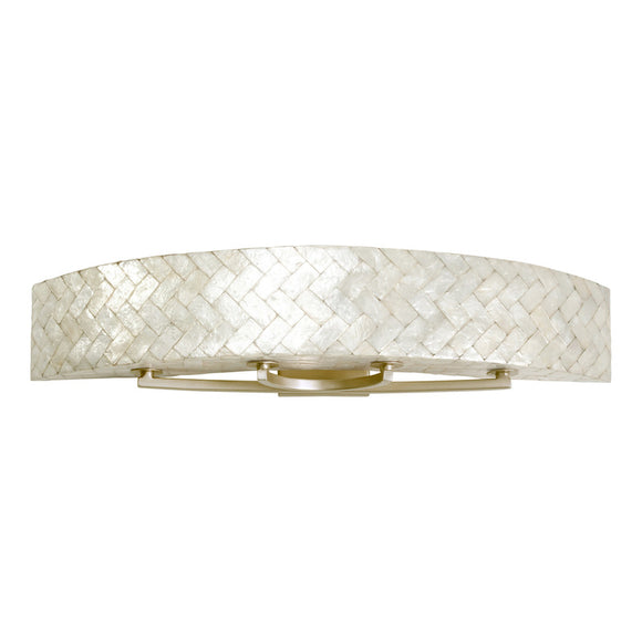 Shell Radius Bathroom Vanity Light