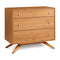 Astrid 3 Drawer Dresser  option 03 - Natural Cherry