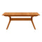 Audrey Extension Dining Table  option 03 - Natural Cherry
