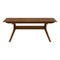 Audrey Extension Dining Table  option 04 - Natural Walnut