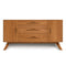 Audrey Buffet 1 Door On Either Side Of 3 Drawer  option 03 - Natural Cherry