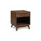 Catalina 1 Drawer Nightstand  option 04 - Natural Walnut