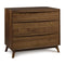 Catalina 3 Drawer Dresser  option 04 - Natural Walnut