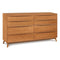 Catalina 8 Drawer Dresser  option 03 - Natural Cherry