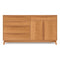Catalina 4 Drawer On Left, 1 Drawer Over 2 Door On Right Dresser  option 03 - Natural Cherry