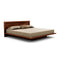 Moduluxe Bed With Panel Headboard  option 33 - Cognac Cherry