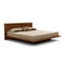 Moduluxe Bed With Panel Headboard  option 43 - Saddle Cherry