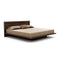 Moduluxe Bed With Panel Headboard  option 53 - Smoke Cherry