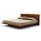 Moduluxe Bed with Clapboard Headboard  option 33 - Cognac Cherry