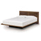 Moduluxe Bed with Clapboard Headboard  option 35-In