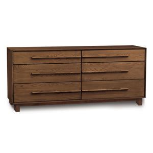 sloane mid century modern solid wood dresser reviews Copeland Furniture Sloane 6 Drawer Dresser