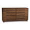 Sloane 8 Drawer Dresser  option Natural Walnut