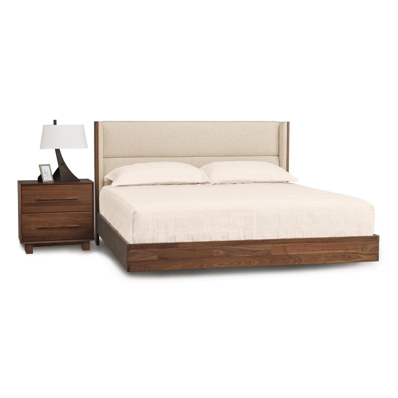 Copeland Furniture Sloane Upholstered Wingback Bed - Thumbnail 3