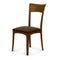 Ingrid Side Chair  option 3314 - Coffee Leather