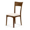 Ingrid Side Chair  option 3316 - White Leather