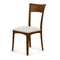 Ingrid Side Chair  option 89113 - Oyster Microsuede