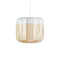 Bamboo Pendant Light  option White