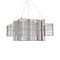 Mesh Cubic Large Pendant Light  option Pink Copper