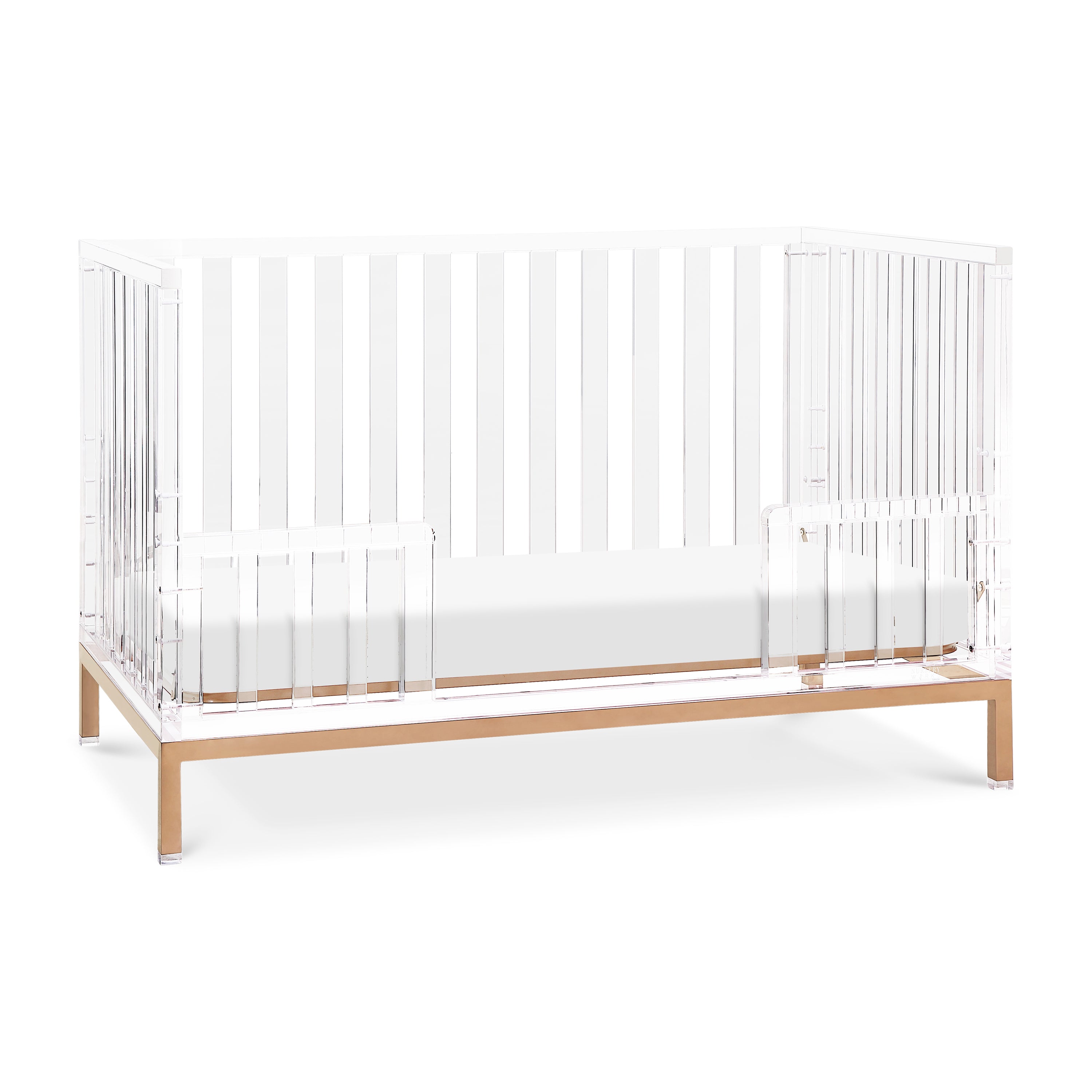 Nursery Works Luma Acrylic Toddler Bed Conversion Kit - 2Modern