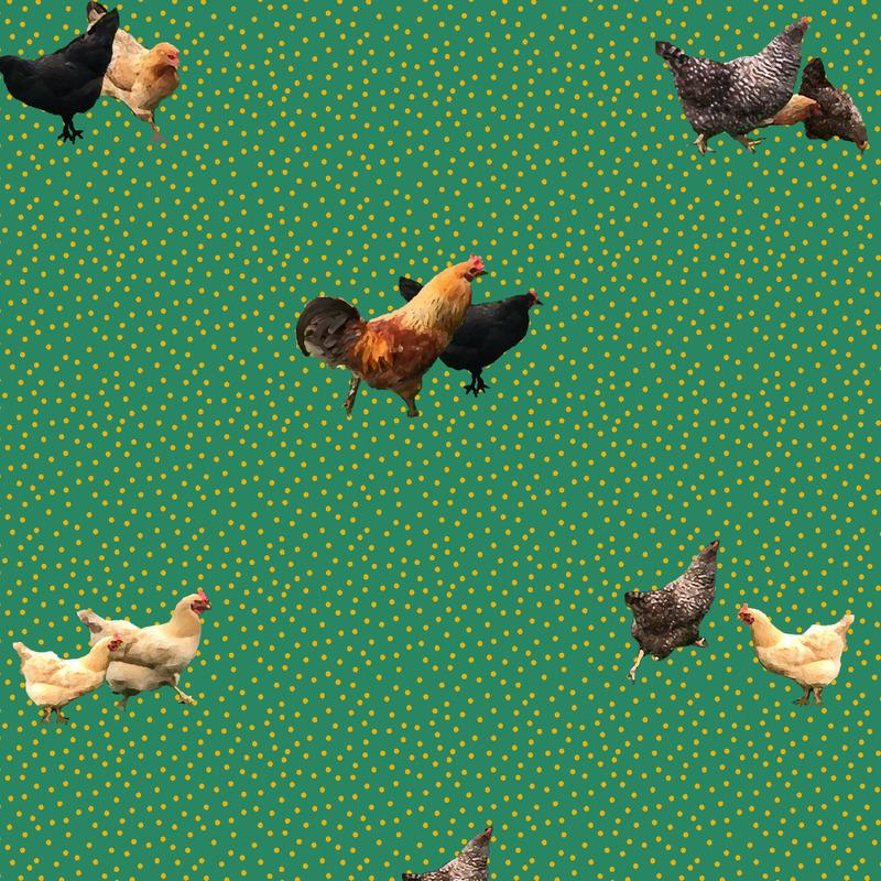 Helen's Yard Wallpaper Sample Swatch
