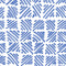 Hatched Wallpaper  option China Blue on White