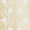 Art Deco Wallpaper  option Gold and Pearl