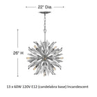 Vida 13-Light Chandelier