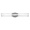 Facet Horizontal Bath Light  option Polished Nickel
