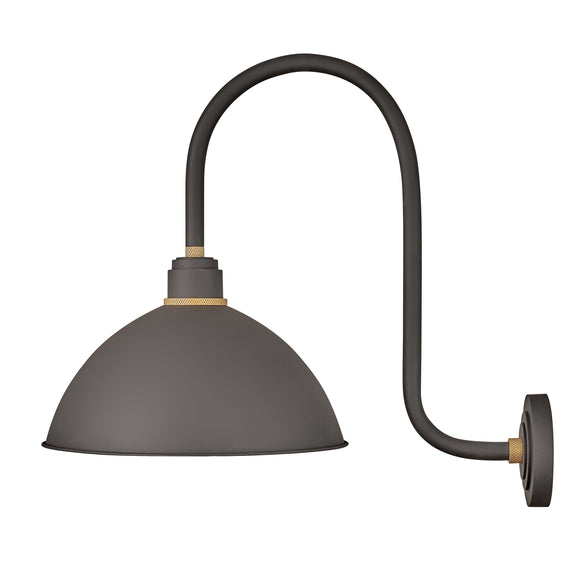 Foundry Outdoor Tall and Curved Bar Wall Lamp 2