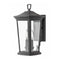 Bromley Outdoor LED Wall Light  option Museum Black